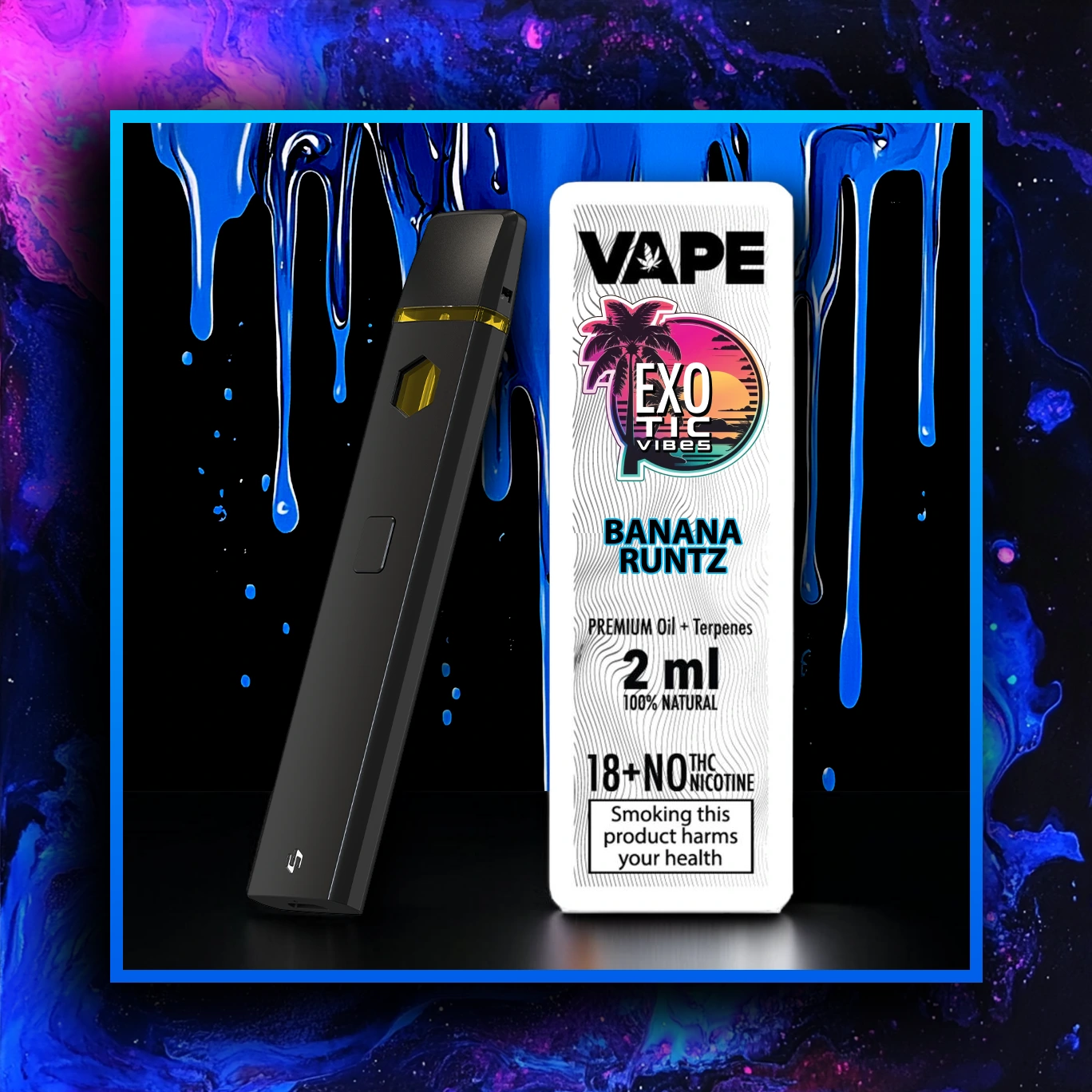 Banana Runtz HHC Prémium Vape - 2.00 ml. HHC