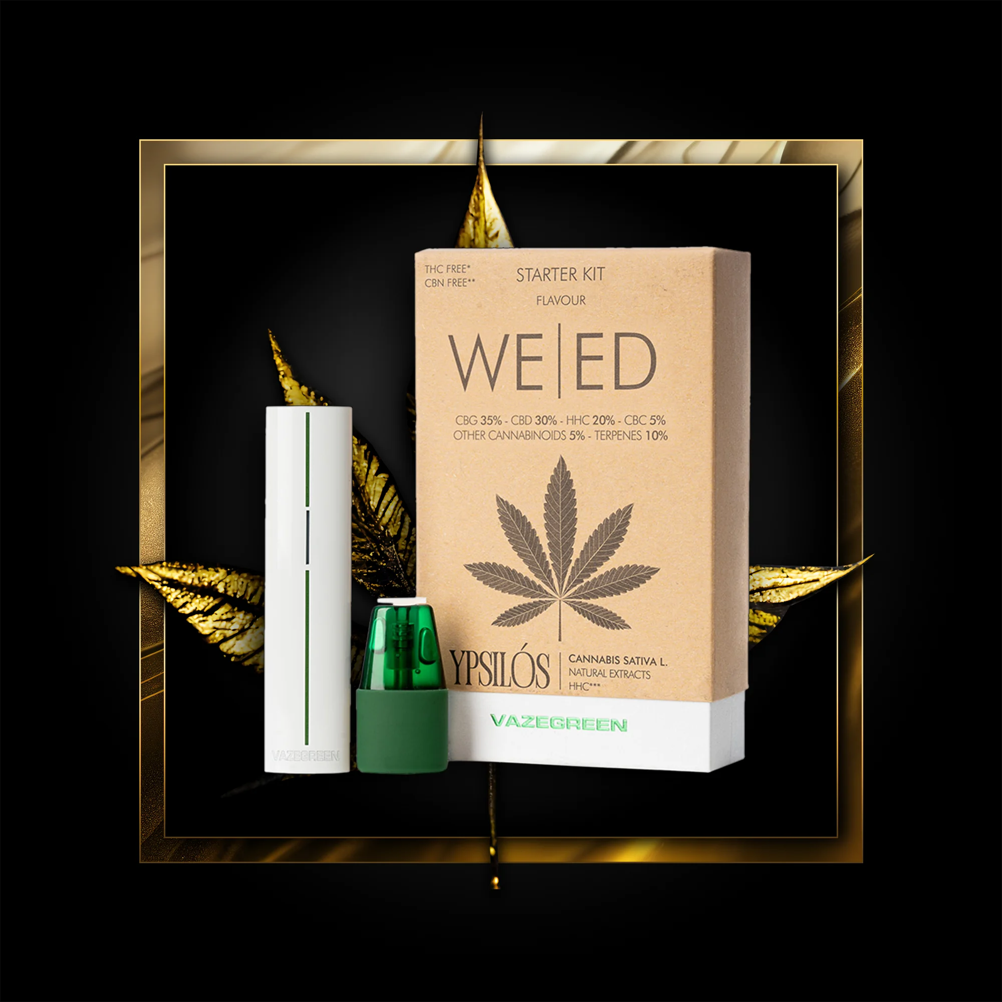 Weed Pen (kezdőkészlet) 500 fújás - 1,00 ml. HHC
