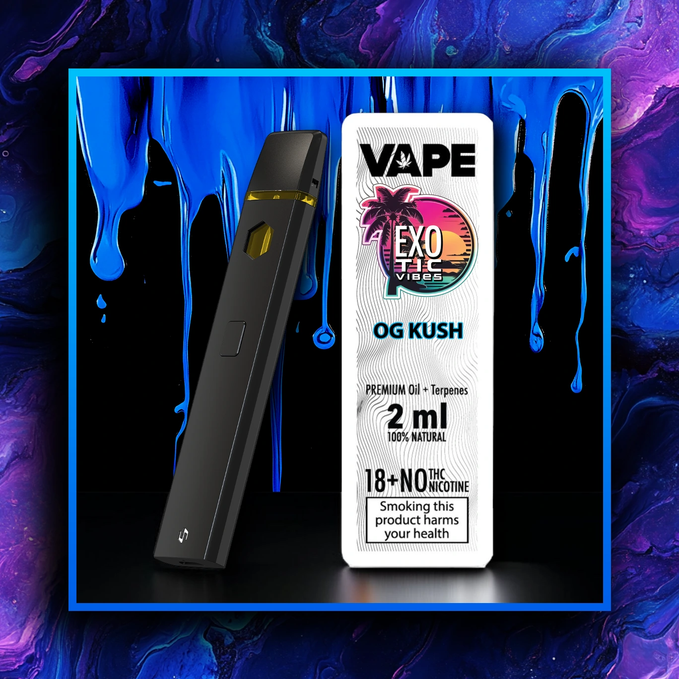 OG Kush CB9 Prémium Vape - 1.00 ml. CB9