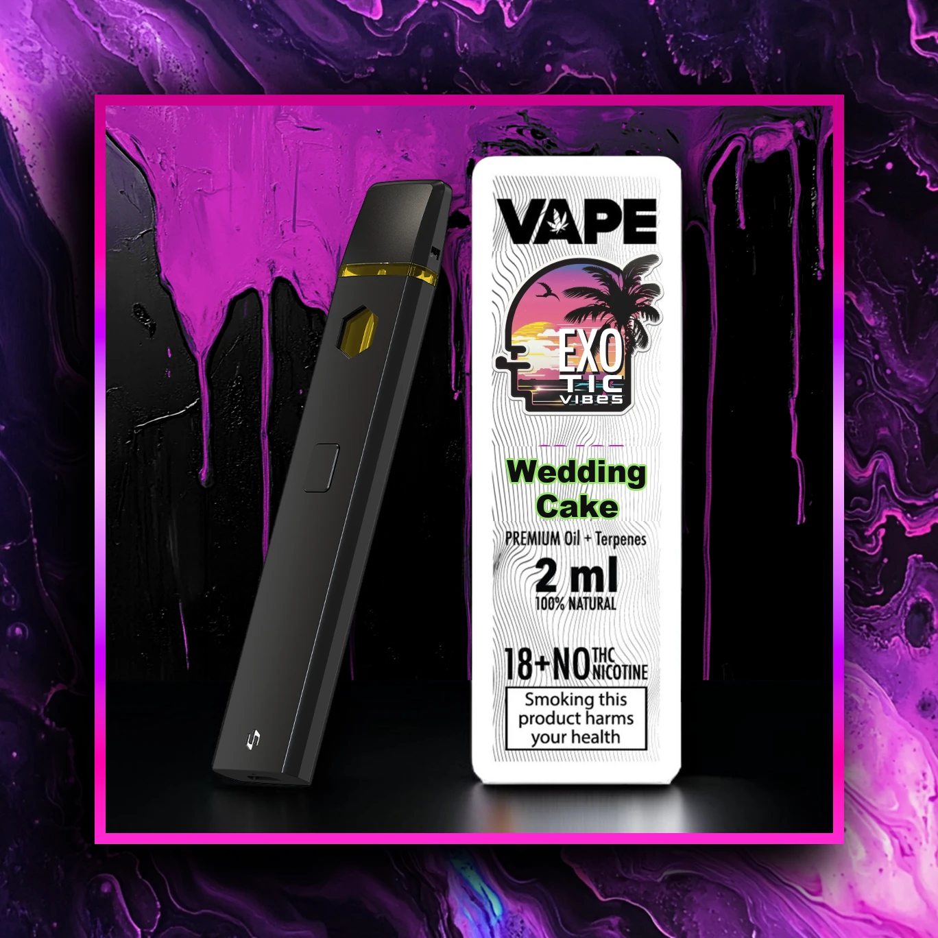 Wedding Cake HCT Prémium Vape - 2.00 ml. HCT